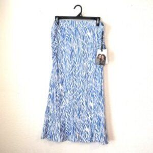 New Diane Von Furstenberg x Target Zebra Print Midi Skirt - XL